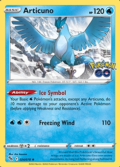 Articuno HOLO #24 - Pokemon Go