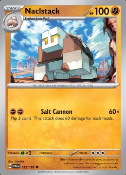 Naclstack #122 - Pokemon Paldea Evolved