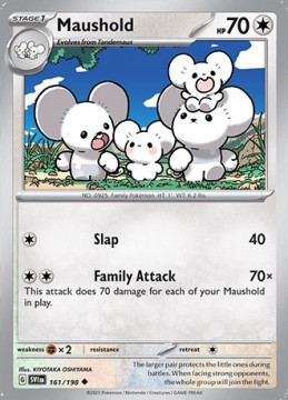 Maushold #161 - Pokemon Scarlet & Violet 