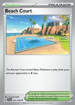 Beach Court #167 - Pokemon Scarlet & Violet