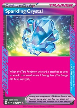 Sparkling Crystal #142 - Pokemon Stellar Crown