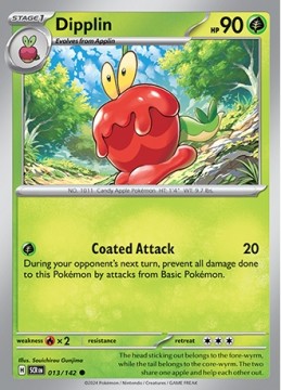 Dipplin REVERSE HOLO #13 - Pokemon Stellar Crown