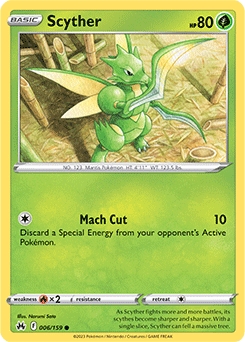 Scyther #6 - Pokemon Crown Zenith