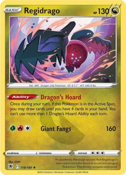 Regidrago #118 - Pokemon Astral Radiance