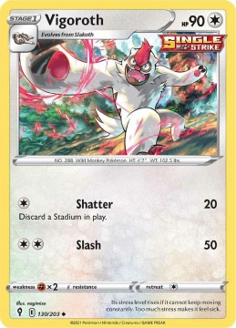 Vigoroth #130 - Pokemon Evolving Skies