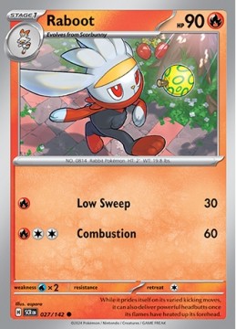 Raboot #27 - Pokemon Stellar Crown