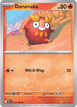 Darumaka #13 - Pokemon Black Bolt