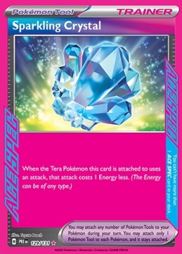 Sparkling Crystal #129 - Pokemon Prismatic Evolutions