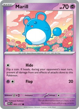 Marill POKEBALL PATTERN #83 - Pokemon Ascended Heroes