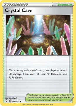Crystal Cave #144 - Pokemon Evolving Skies 