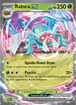 Rabsca EX #25 - Pokemon Destined Rivals
