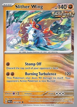 Slither Wing #107 - Pokemon Paradox Rift 
