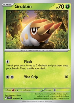 Grubbin #18 - Pokemon Temporal Forces