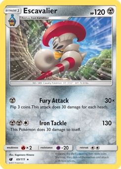 Escavalier #69 - Pokemon Crimson Invasion