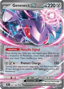 Genesect EX #67 - Pokemon Black Bolt