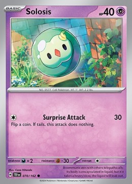 Solosis #70 - Pokemon Temporal Forces