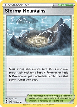 Stormy Mountains #161 - Pokemon Evolving Skies