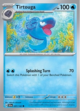 Tirtouga #37 - Pokemon Stellar Crown