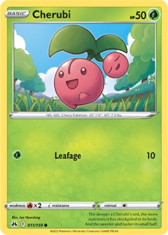 Cherubi #11 - Pokemon Crown Zenith 