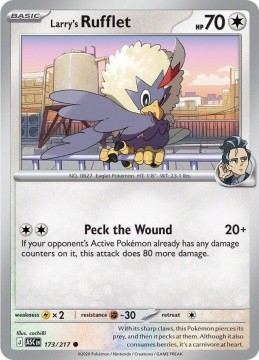 Larry's Rufflet #173 - Pokemon Ascended Heroes