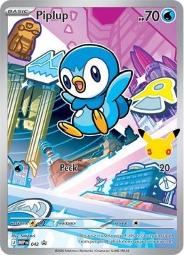 Piplup #42 - Pokemon Promo