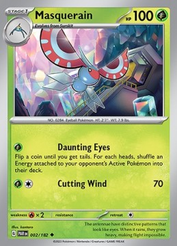 Masquerain #2 - Pokemon Paradox Rift 
