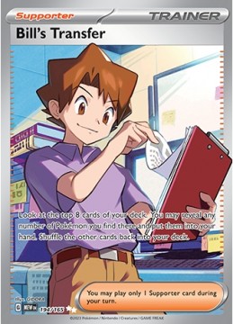 Bill's Transfer #194 - Pokemon Scarlet & Violet 151
