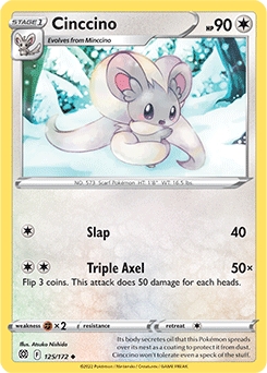 Cinccino #125 - Pokemon Brilliant Stars