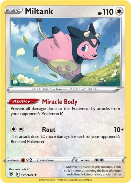 Miltank HOLO #126 - Pokemon Astral Radiance