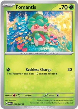 Fomantis #3 - Pokemon Pitch Black
