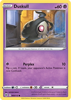 Duskull REVERSE HOLO #60 - Pokemon Brilliant Stars