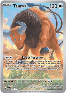 Tauros #96 - Pokemon Chaos Rising