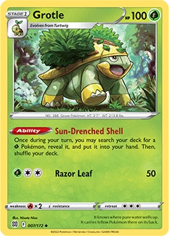 Grotle #7 - Pokemon Brilliant Stars 