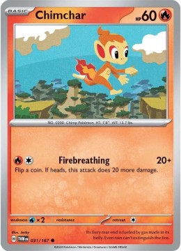 Chimchar #31 - Pokemon Twilight Masquerade