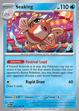Seaking #21 - Pokemon Prismatic Evolutions
