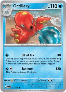 Octillery #17 - Pokemon Chaos Rising