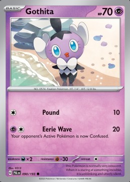 Gothita #90 - Pokemon Paldea Evolved