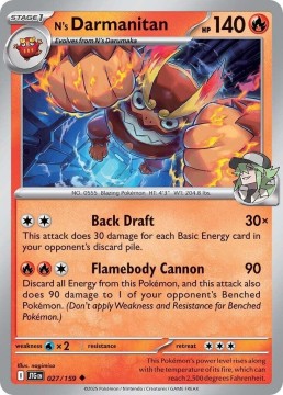 N's Darmanitan #27 - Pokemon Journey Together 
