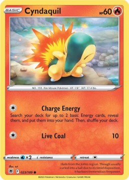 Cyndaquil #23 - Pokemon Astral Radiance