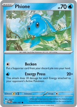 Phione #55 - Pokemon Twilight Masquerade