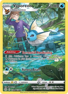 Vaporeon #TG02 - Pokemon Brilliant Stars