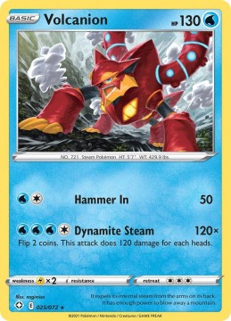 Volcanion #25 - Pokemon Shining Fates 