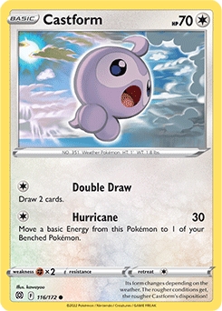 Castform #116 - Pokemon Brilliant Stars 