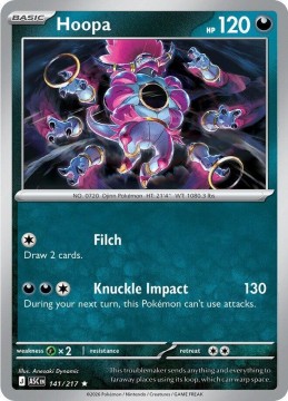 Hoopa POKEBALL PATTERN #141 - Pokemon Ascended Heroes