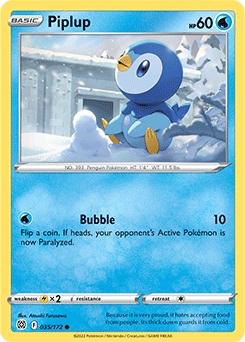 Piplup #35 - Pokemon Brilliant Stars