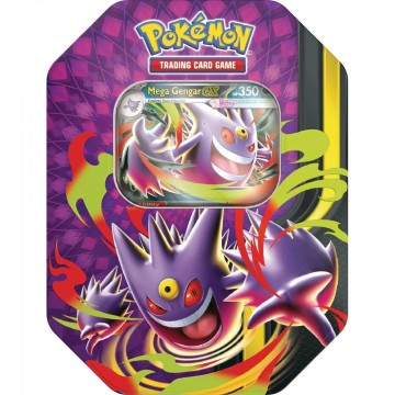 Pokemon - Mega Moonlight - Mega Gengar/Clefable Tin (Live) 1 pr person