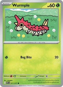 Wurmple POKEBALL PATTERN #11 - Pokemon Ascended Heroes