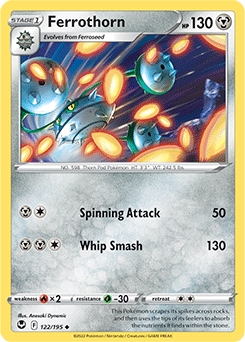 Ferrothorn #122 - Pokemon Silver Tempest 
