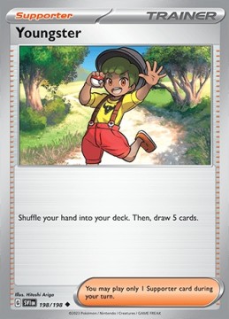 Youngster #198 - Pokemon Scarlet & Violet