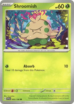 Shroomish #3 - Pokemon Scarlet & Violet 